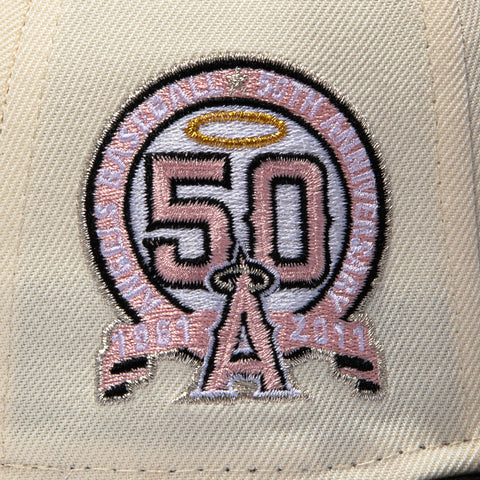 ROUGE 2TONE ANGELS 50TH WHT/BLK/PNK New Era