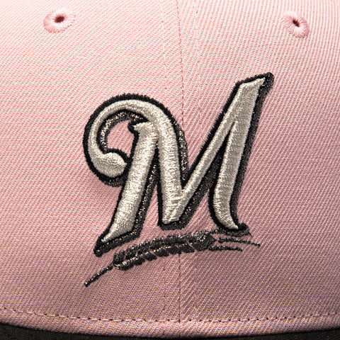 ROUGE 2TONE BREWERS 50TH 00 PNK/BLK New Era