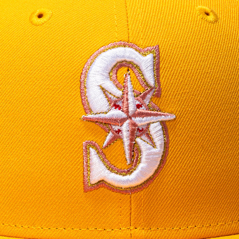 PINK LEMONADE 5950 MARINERS 25TH GLD New Era
