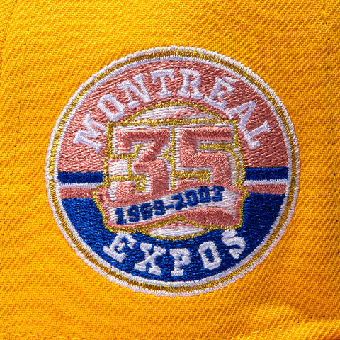 PINK LEMONADE 5950 EXPOS 35TH GLD New Era