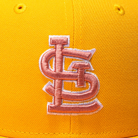 PINK LEMONADE 5950 CARDINALS FINAL SEASON GLD New Era