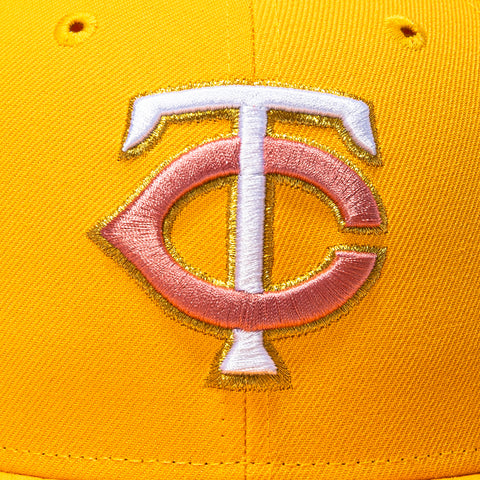 PINK LEMONADE 5950 TWINS 50TH GLD New Era