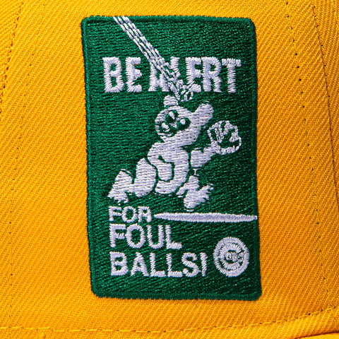 PINK LEMONADE 5950 CUBS FOUL BP GLD New Era