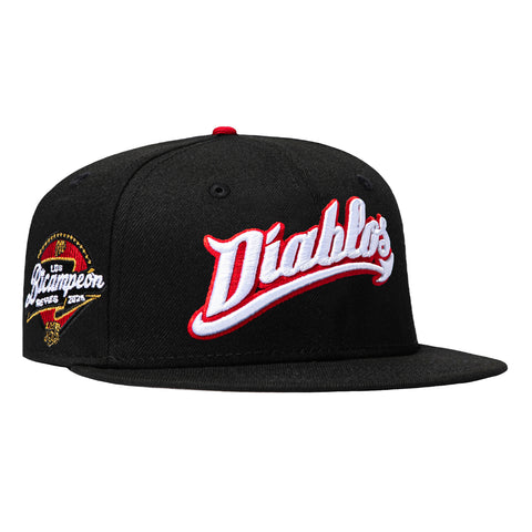 5950 DIABLOS CHAMP25 SCRIPT BLK New Era