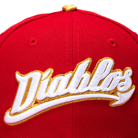 5950 DIABLOS CHAMP25 SCRIPT RED New Era
