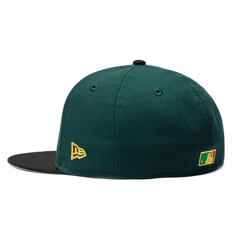 2TONE DODGERS 50TH STADIUM MONARCH GRN/BLK New Era