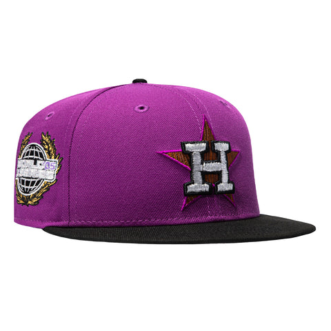 2TONE ASTROS WS05 WOODGRAIN PUR/BLK New Era