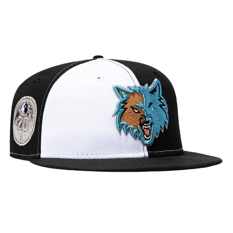 PINW TWOLVES 20TH WHT/BLK New Era