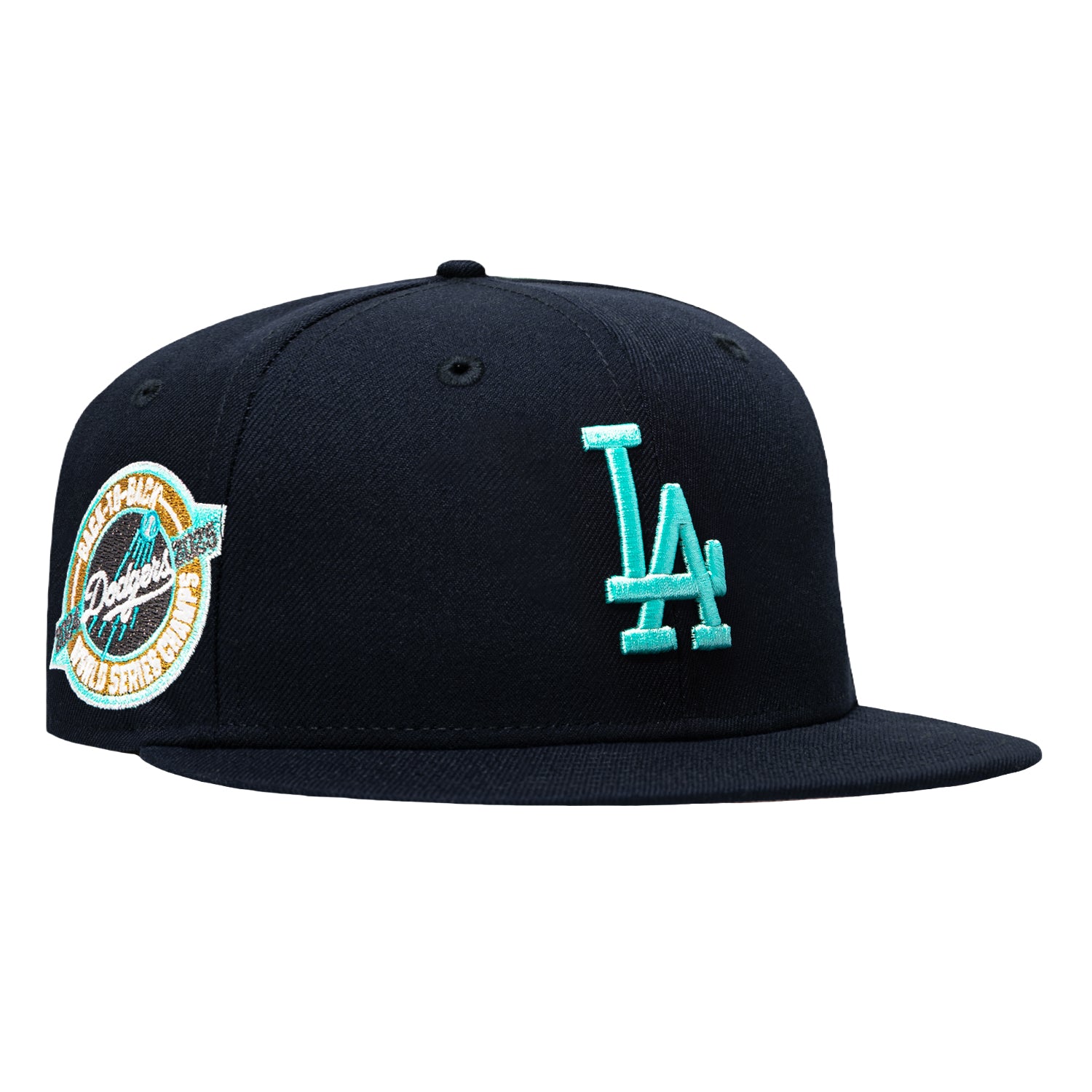 New Era 59Fifty Los Angeles Dodgers 2025 World Series Patch Sea