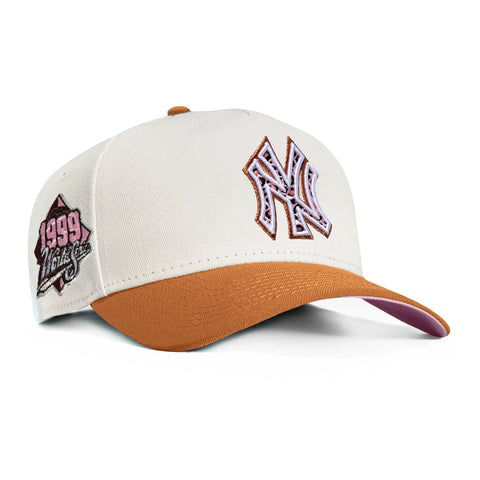 PINK UV AF940 YANKEES WS99 LEOPARD 2T WHT/KHK New Era