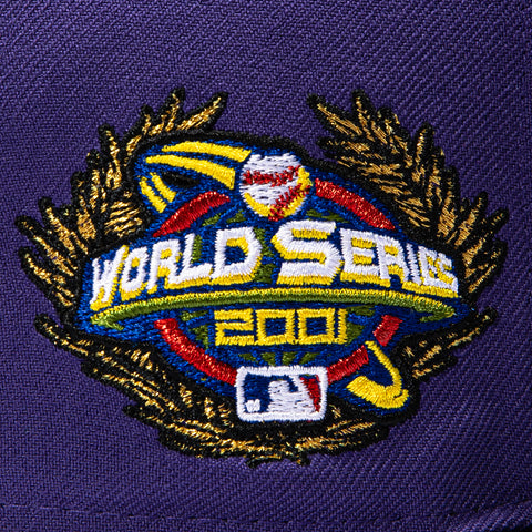 2TONE DBACKS WS01 UPSIDE GRAD PUR/GRN New Era