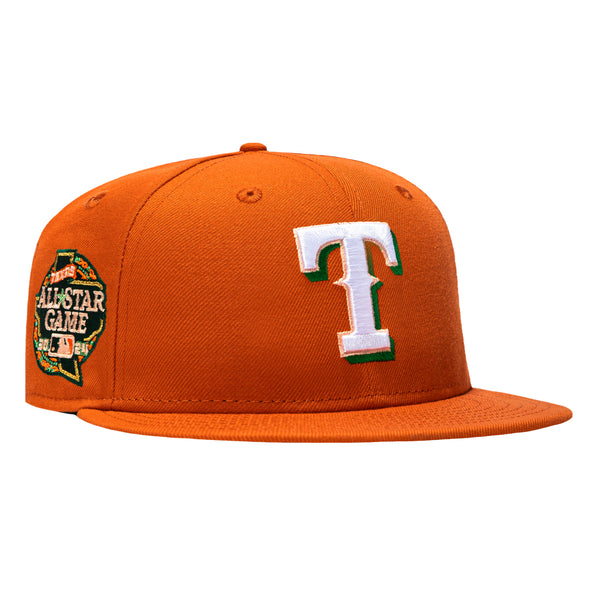 New Era 59Fifty Terra Cotta Texas Rangers 2024 All Star Game Patch