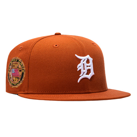 New Era 59Fifty Terra Cotta Detroit Tigers 1971 All Star Game Patch Hat - Burnt Orange
