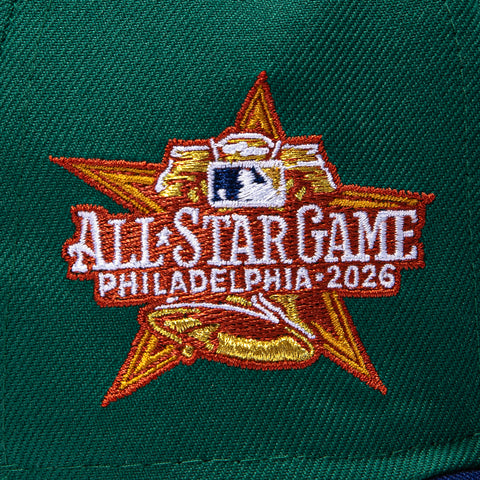 PHILLY CREW 2TONE PHILLIES ASG26 SCRIPT GRN/NVY New Era