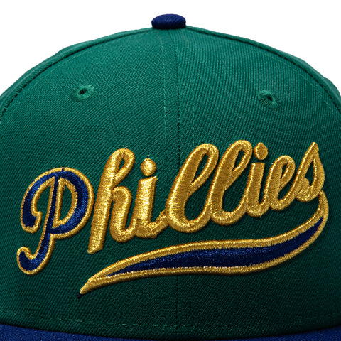 PHILLY CREW 2TONE PHILLIES ASG26 SCRIPT GRN/NVY New Era