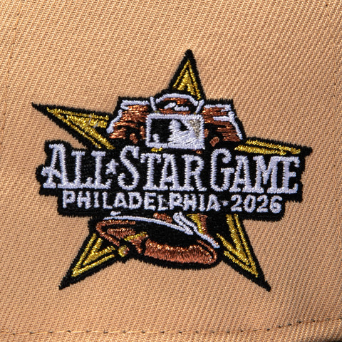 PHILLY CREW 2TONE PHILLIES ASG26 25 TAN/KHK New Era