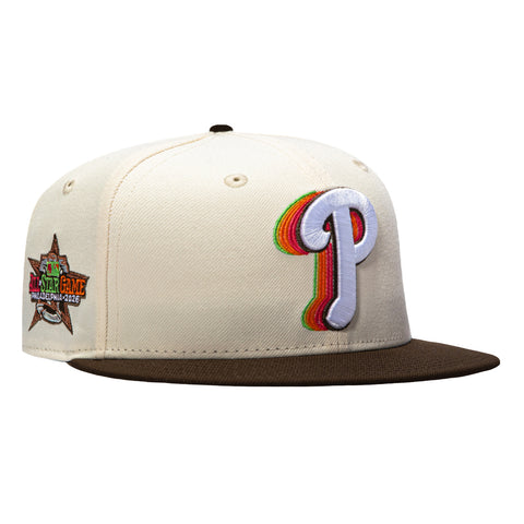 PHILLY CREW PINK UV 2TONE PHILLIES ASG26 CASCADE WHT/BRN New Era