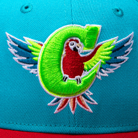 New Era 59Fifty Charlotte Knights 2026 Copa Hat - Neon Blue, Red New Era