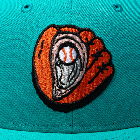 New Era 59Fifty Chesapeake Baysox Oyster Catchers Hat - Teal New Era