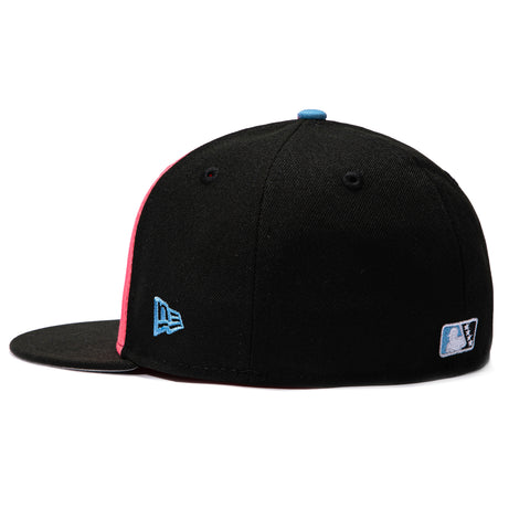 New Era 59Fifty El Paso Chihuahuas 2026 Copa Rail Hat - Magenta, Black New Era
