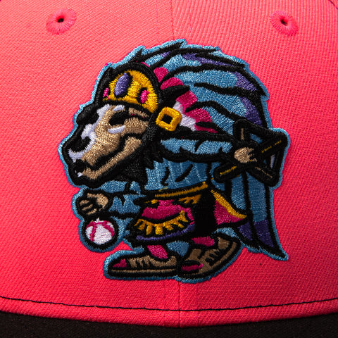 New Era 59Fifty El Paso Chihuahuas 2026 Copa Rail Hat - Magenta, Black New Era