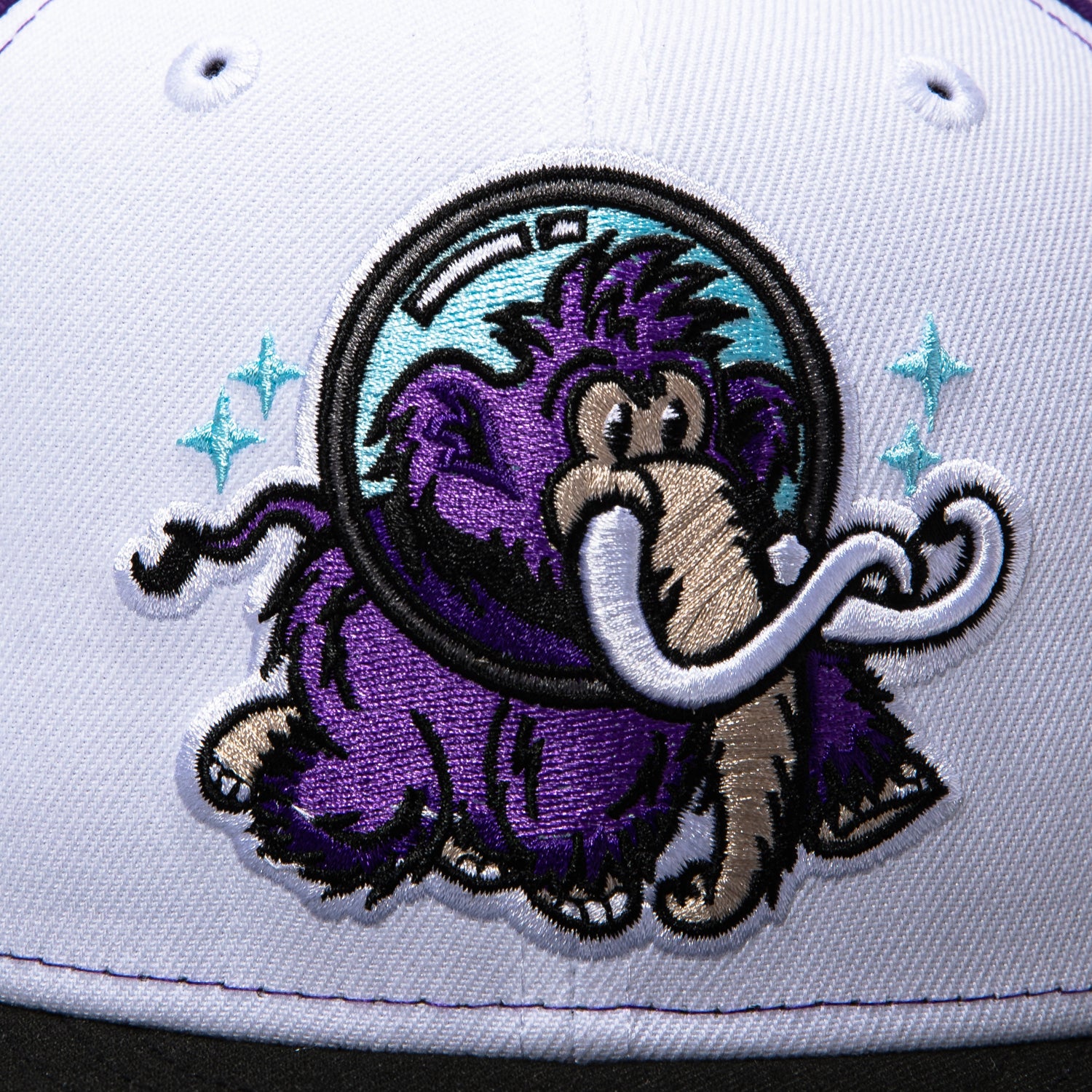 帽子 @moon New Era 59Fifty Erie SeaWolves Moon Mammoths Rail 2 Hat - White