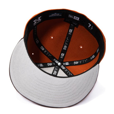 New Era 59Fifty San Antonio Missions Mijos Hat - Burnt Orange, Brown New Era