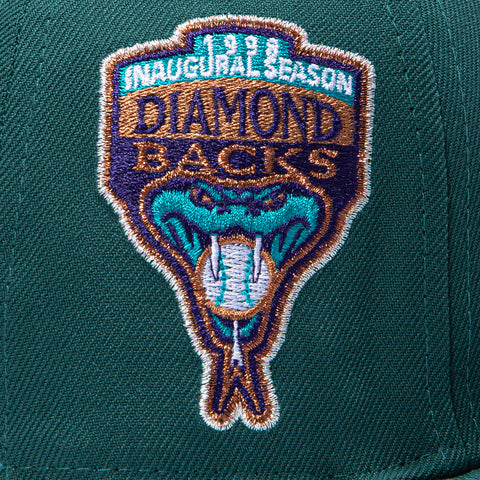 5950 DBACKS INAUG A GRN/BLK/MCP New Era