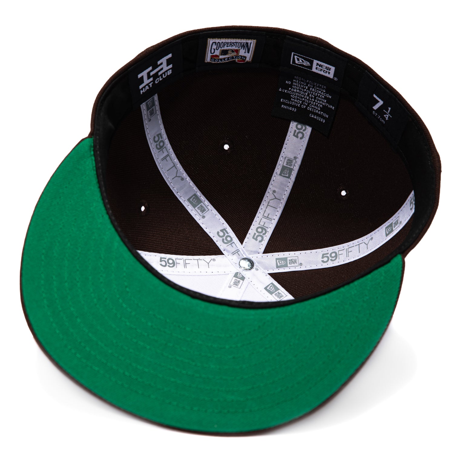 New Era 59Fifty San Diego Padres Swinging Friar Rail Hat - White