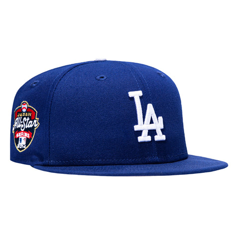 New Era 59Fifty Los Angeles Dodgers 2014 Japan All Star Series Patch Hat - Royal