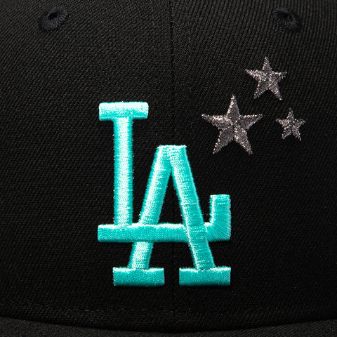 SEAGLASS 5950 DODGERS 50TH STADIUM STARS BLK New Era