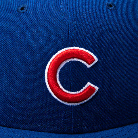 New Era 59Fifty Chicago Cubs 150th Anniversary Patch Game Hat - Royal New Era