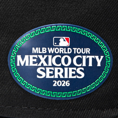 New Era 59Fifty Arizona Diamondbacks Mexico City Series Patch Alternate Hat - Black New Era