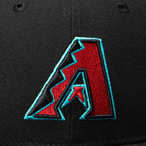New Era 59Fifty Arizona Diamondbacks Mexico City Series Patch Alternate Hat - Black New Era