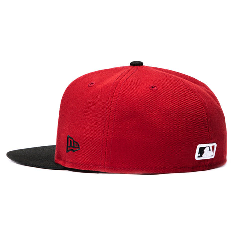 New Era 59Fifty Arizona Diamondbacks Mexico City Series Patch Home Hat - Sedona Red, Black New Era