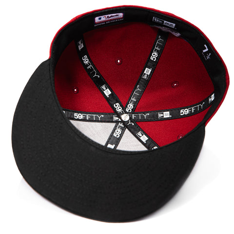 New Era 59Fifty Arizona Diamondbacks Mexico City Series Patch Home Hat - Sedona Red, Black New Era