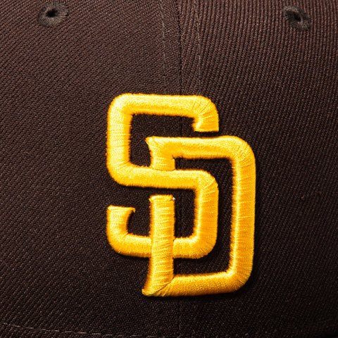 New Era 59Fifty San Diego Padres Mexico City Series Patch Game Hat - Brown New Era