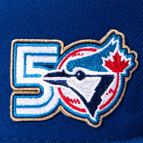SE26 BLUE JAYS 50TH A4 New Era