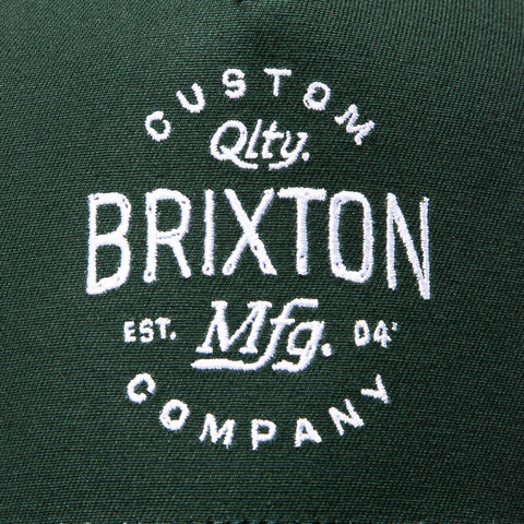 Brixton Fremont Snapback Hat - Green Brixton