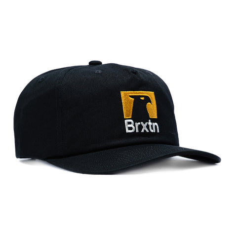 Brixton Holman Snapback Hat - Black Brixton