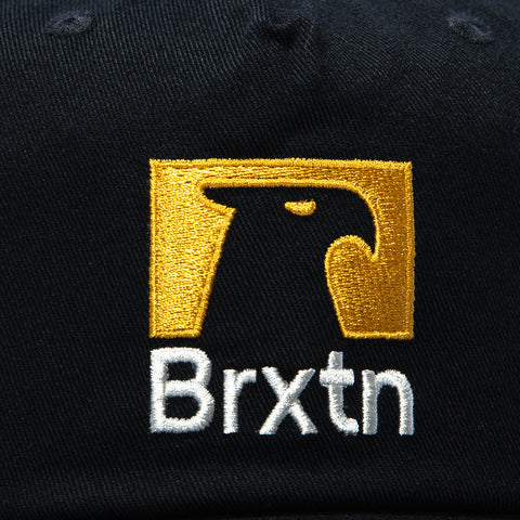 Brixton Holman Snapback Hat - Black Brixton