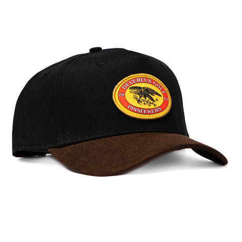 Devereux Pinseekers Adjustable Snapback Hat - Black, Brown Devereux