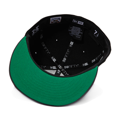 New Era 59Fifty New York Yankees 1949 World Series Patch Old English Hat - Black, Graphite, Metallic Copper New Era
