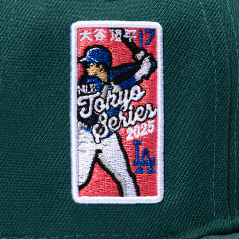 5950 DODGERS TS25 GRN/WHT New Era