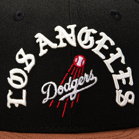 2TONE DODGERS WS88 OE ARCH BLK/BRN New Era
