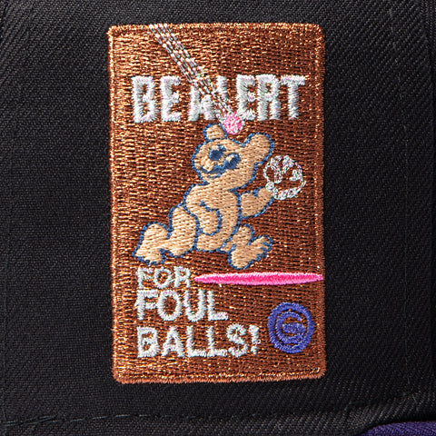 PINK UV 2TONE CUBS FOUL ALERT 79 GPH/PUR/MCP New Era