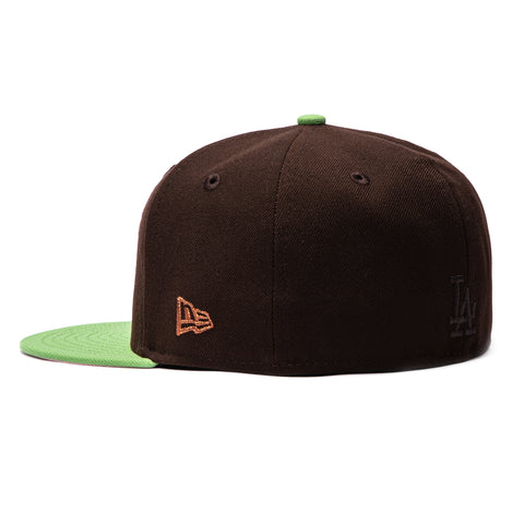 PINK UV 2TONE DODGERS 60TH STADIUM FLOWER BRN/MTC New Era