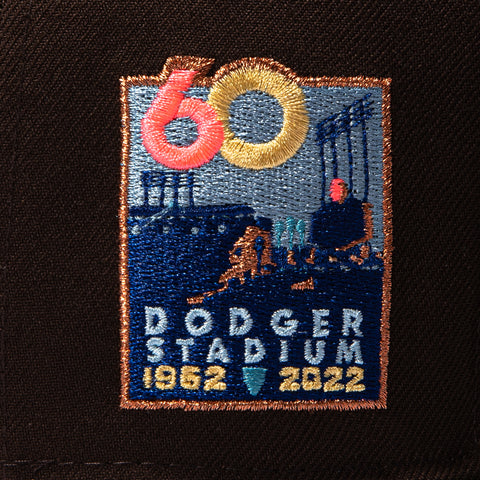 PINK UV 2TONE DODGERS 60TH STADIUM FLOWER BRN/MTC New Era
