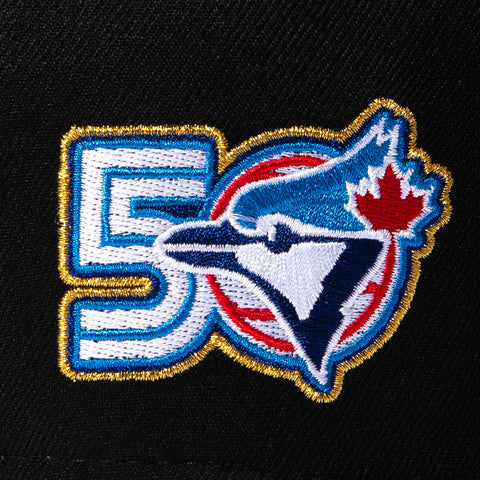 2TONE BLUE JAYS 50TH 04 ALT BLK/BRN/GLD/RED New Era