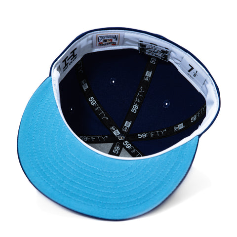 New Era 59Fifty Milwaukee Brewers 2002 All Star Game Patch Light Blue UV Hat - Royal New Era